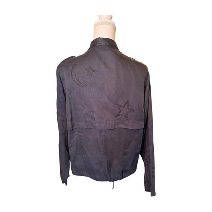 Rails Size Large Rowen Military Jacket w/Star Embroidery, Large