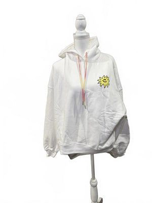 Daydreamer Flyer Oversized Mushroom Hoodie Sweatshirt, Small NWT