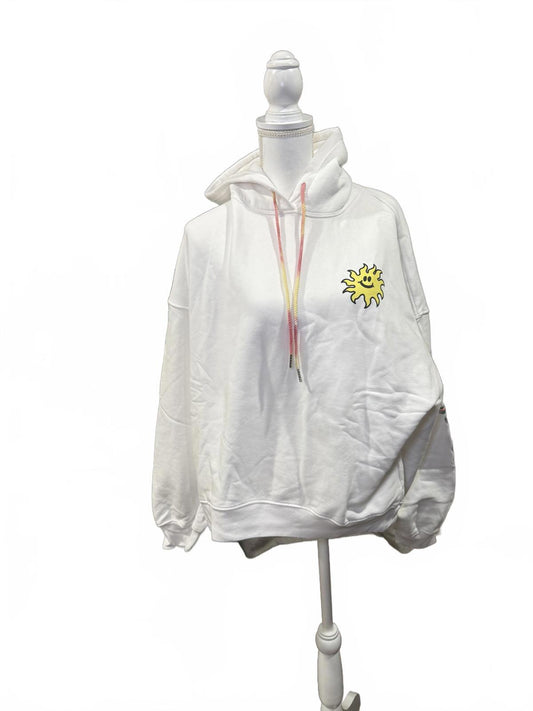 Daydreamer Flyer Oversized Mushroom Hoodie Sweatshirt, Small NWT