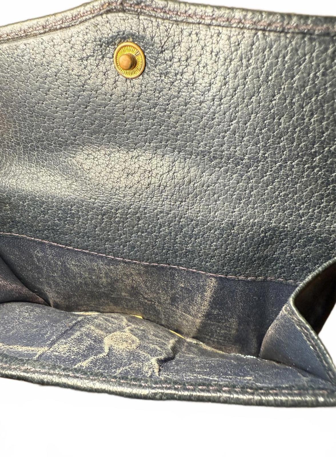 Vintage Gucci GG Canvas and Leather Wallet