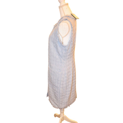 Kate Spade Tweed Swift Dress W/ Pearl Buttons, Size 10 NWT