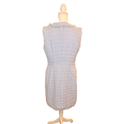 Kate Spade Tweed Swift Dress W/ Pearl Buttons, Size 10 NWT