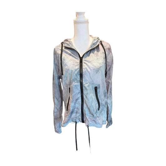 New John Elliott Crinkle Hooded Windbreaker, Size 2