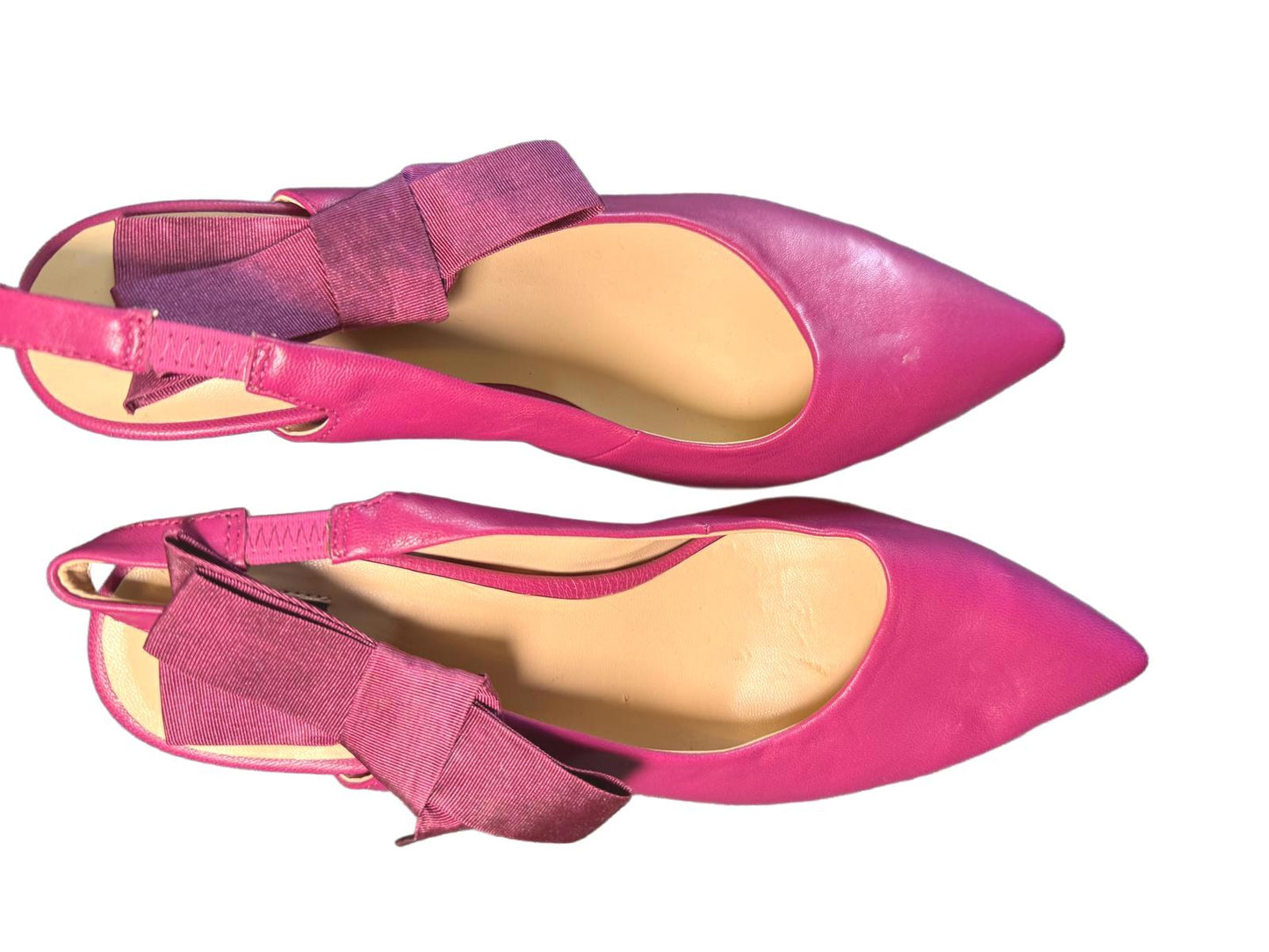 Zac Posen Slingback Heels with Bow Detail, size 6