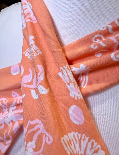 Lilly Pulitzer Montecito Mixed Print Cross-Neck Maxi Dress, Medium