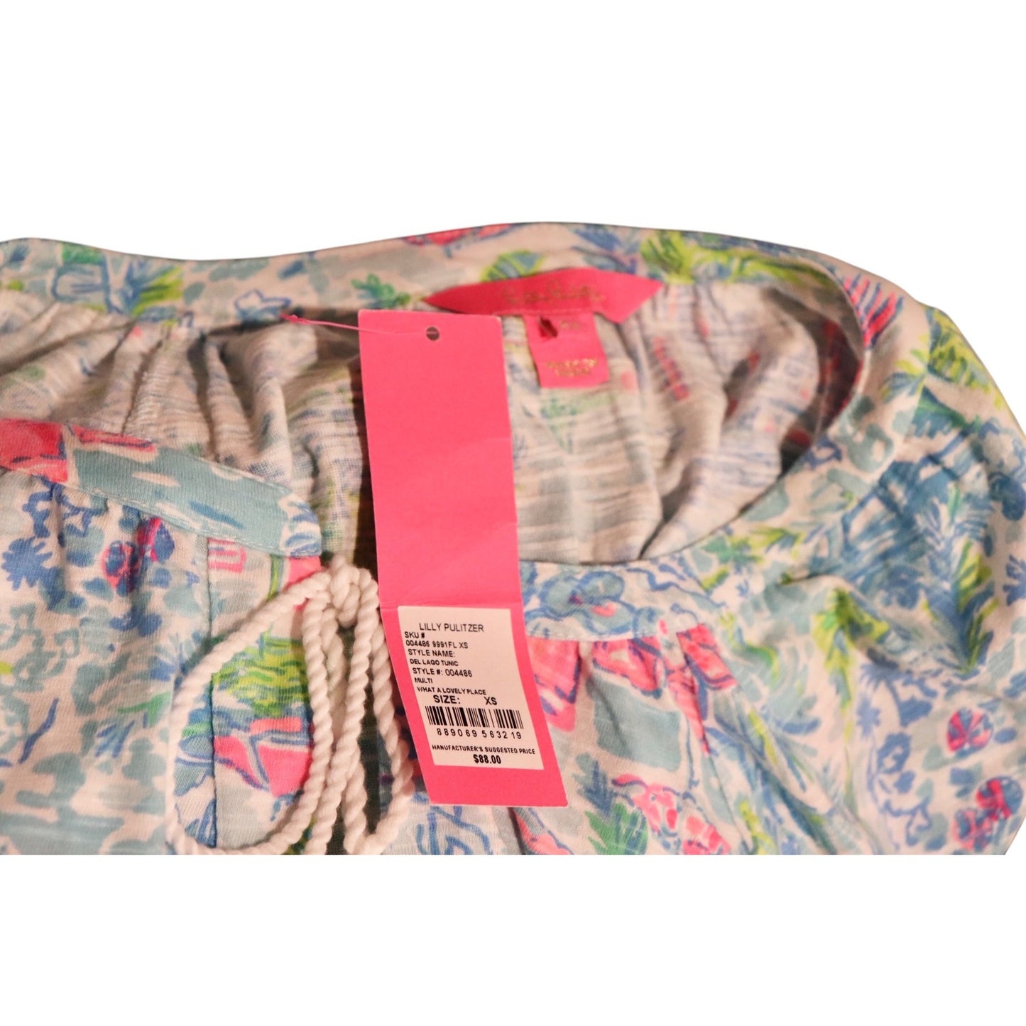 Lilly Pulitzer Del Lago Tunic XS (fits oversized) NWT