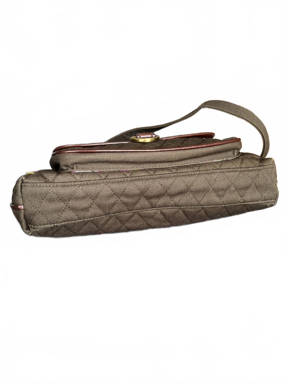 Vera Bradley Quilted Crossbody Bag with Front Pocket