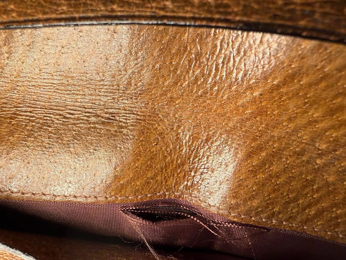 Gucci Brown Leather Wallet with Signature Web Stripe