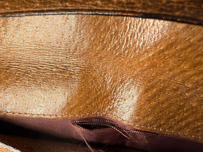 Gucci Brown Leather Wallet with Signature Web Stripe