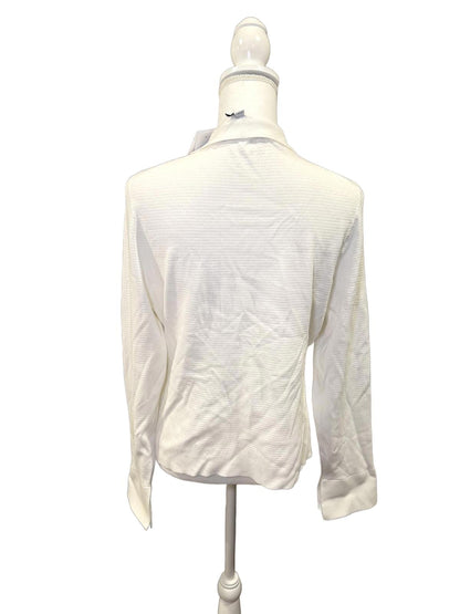 Derek Lam 10 Crosby Pansy Henley Top, XL NWT