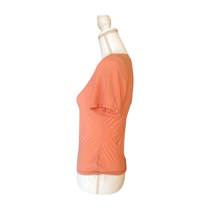 New Skims Short Sleeve T-Shirt in Peach