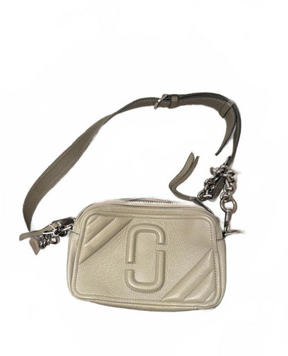 Marc Jacobs Sage Leather Snapshot Crossbody Bag