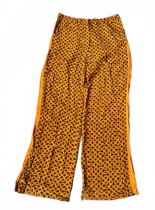 New Alice McCall Women's Casual Pants in Orange and Black Pattern, size 10