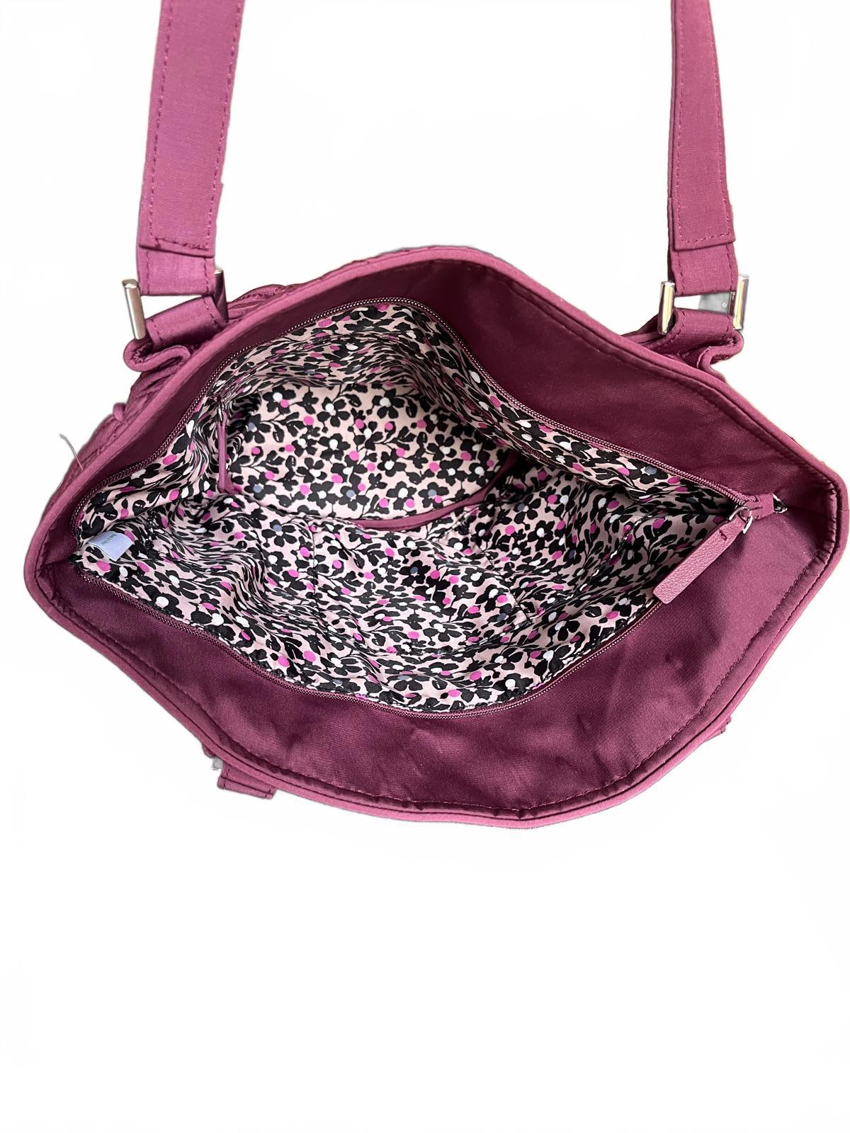 Vera Bradley Quilted Pink Tote Bag