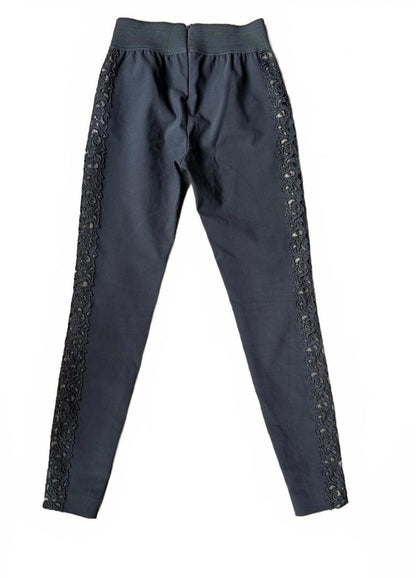 Stella McCartney Leggings with Mesh Side Detailing, size 36