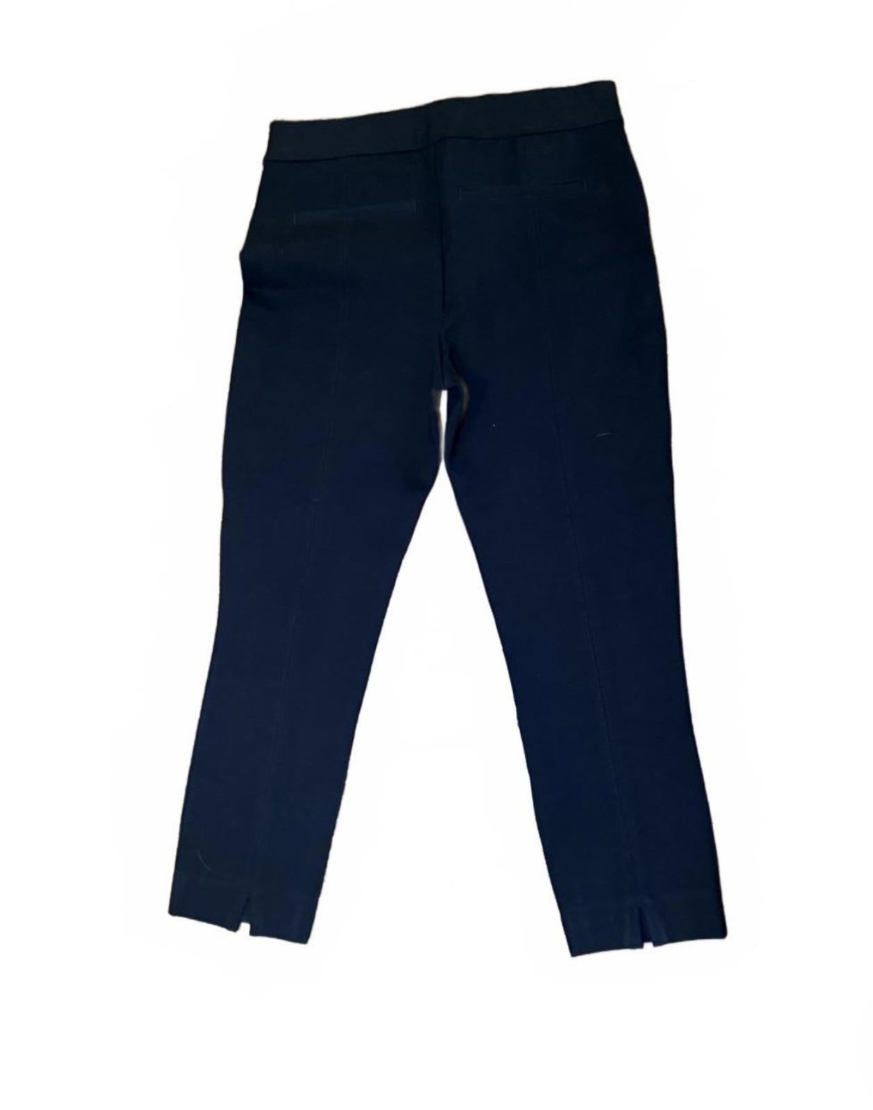 Spanx Women's Black Cropped Pants, size Medium