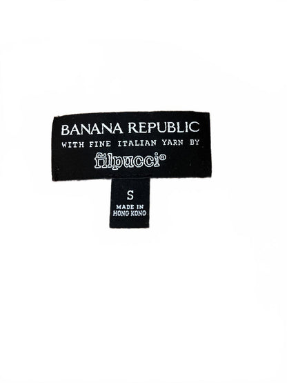 Banana Republic Ribbed Knit Long Sleeve Sweater, Small
