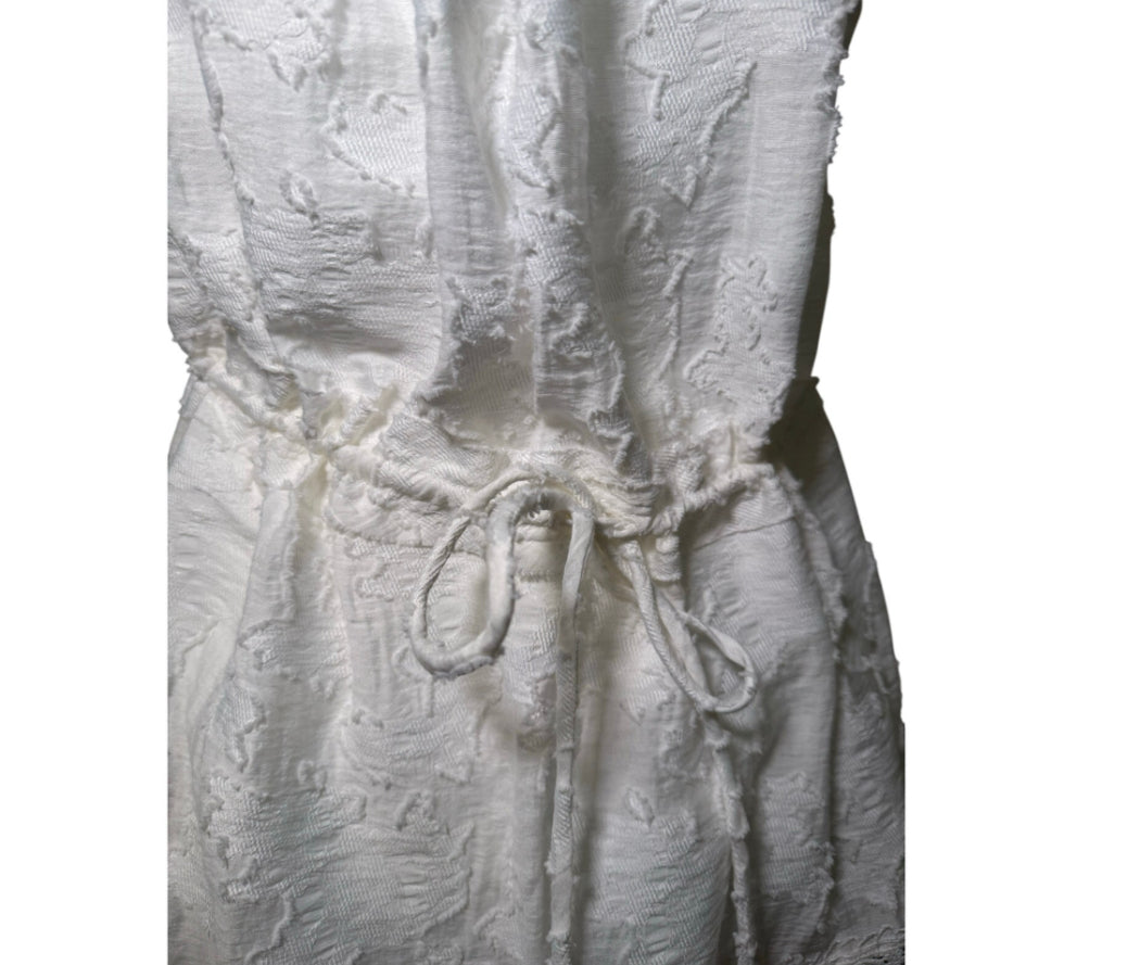 Derek Lam 10 Crosby Sleeveless Lace Hem Top, Size 6