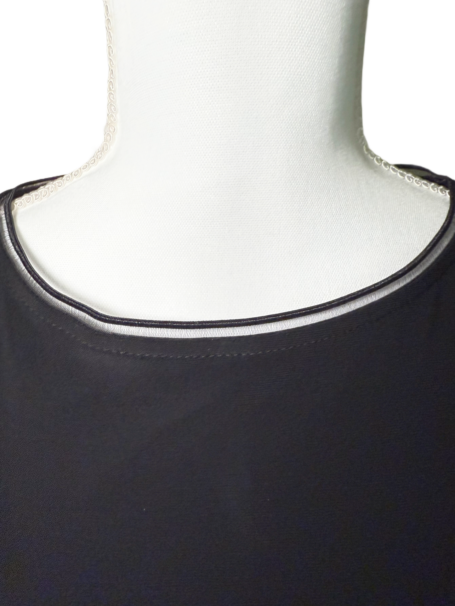 New Joseph Ribkoff Black Blouse, Size 6