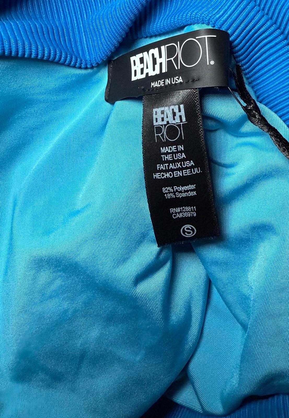 New Beach Riot Women's Bikini Bottom in Blue, Small