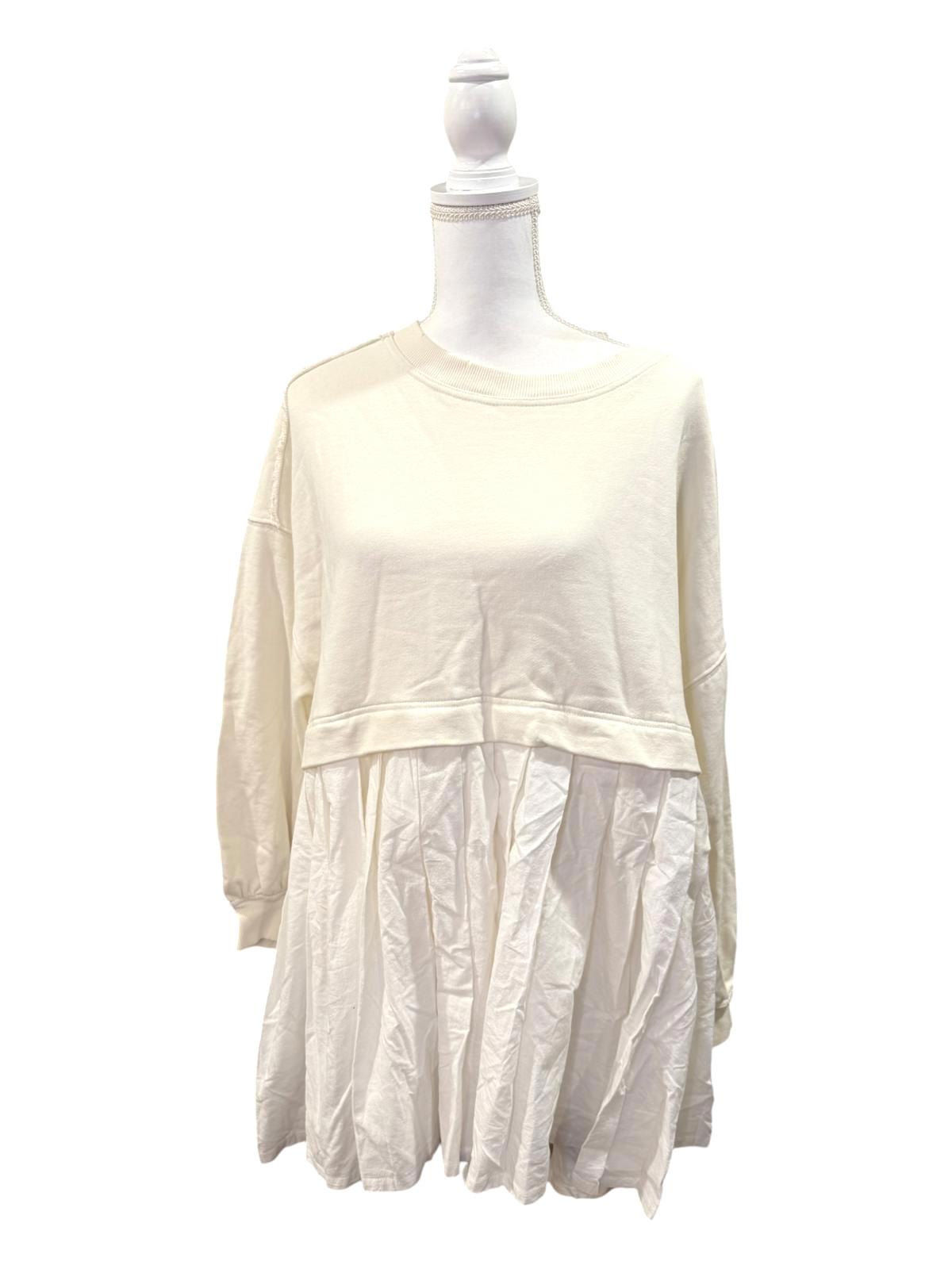 New Free People "Cory Combo" Layered Mini Dress, Size Small