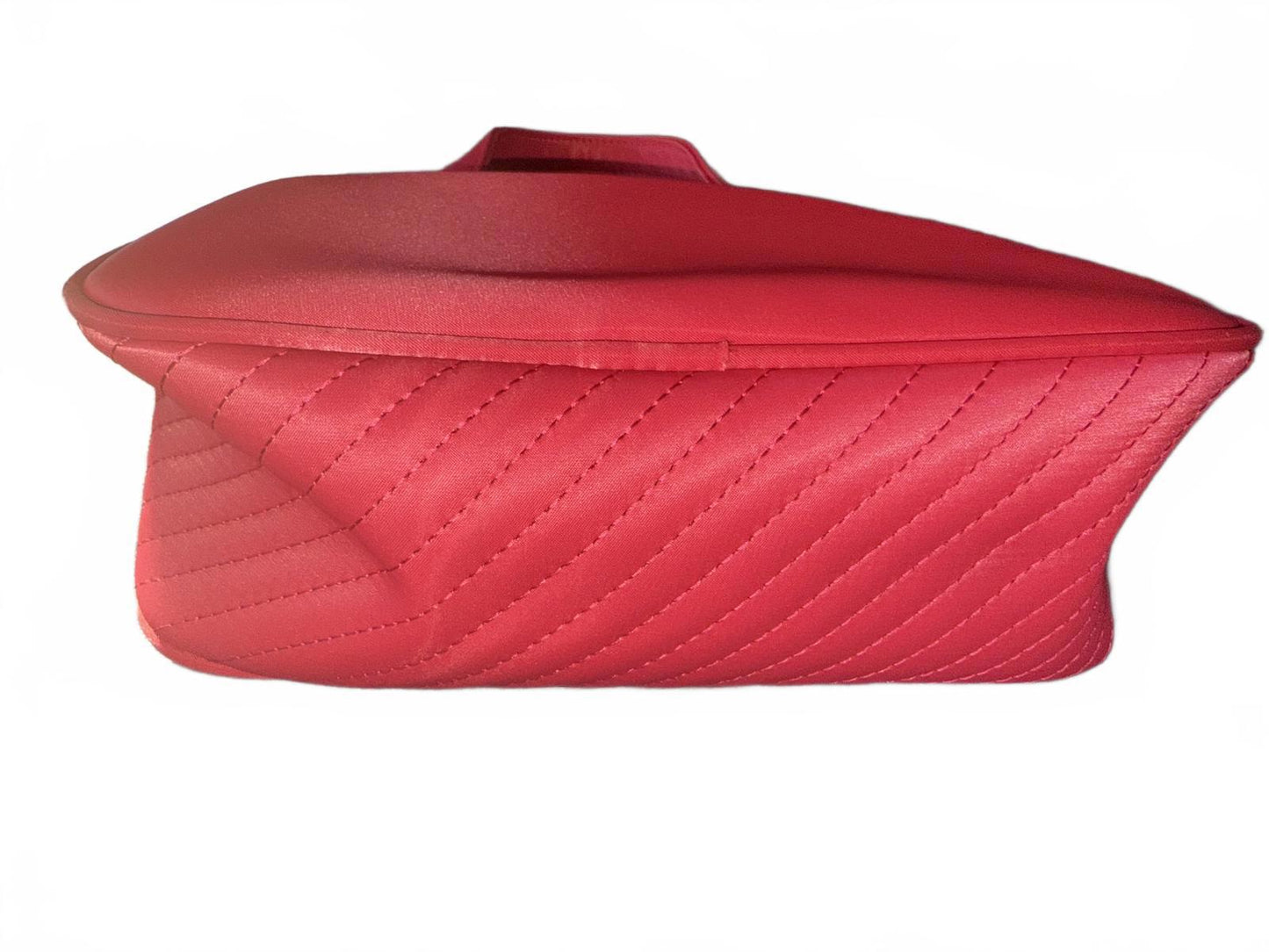 Vintage Yves Saint Laurent Red Nylon Handbag