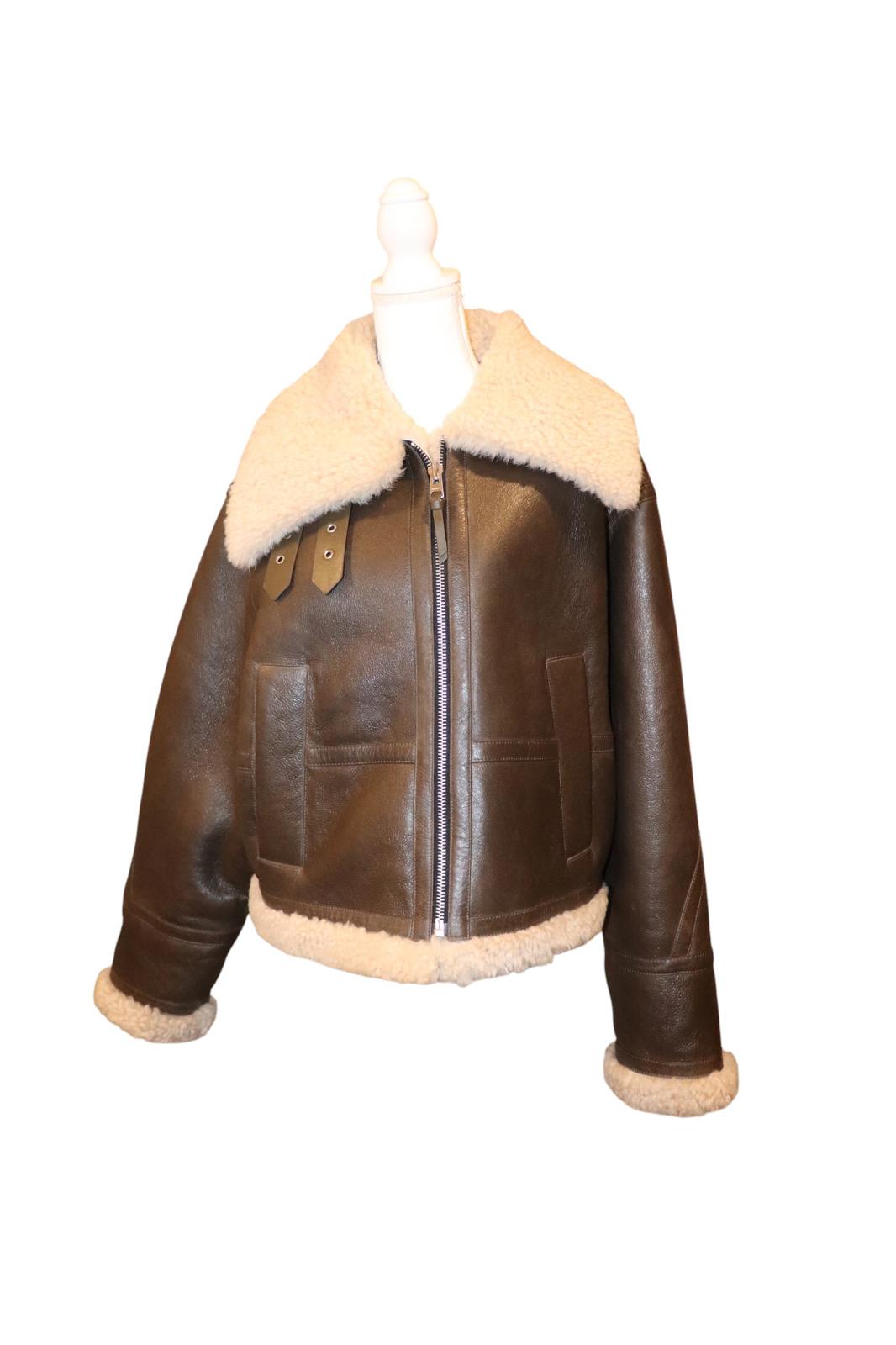 Citizens of Humanity Liv Shearling Jacket, Large NWT