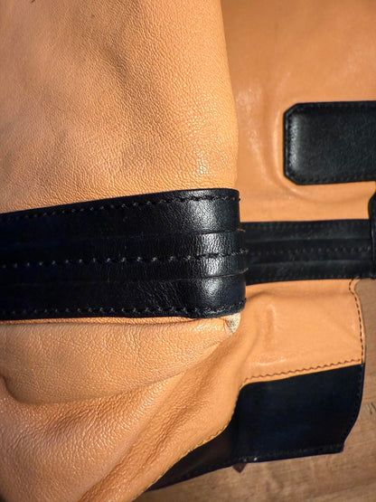 Vintage Chloe Two-Tone Leather Tote Bag