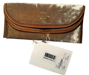 New Etro Women's Velvet Clutch with Satin Trim