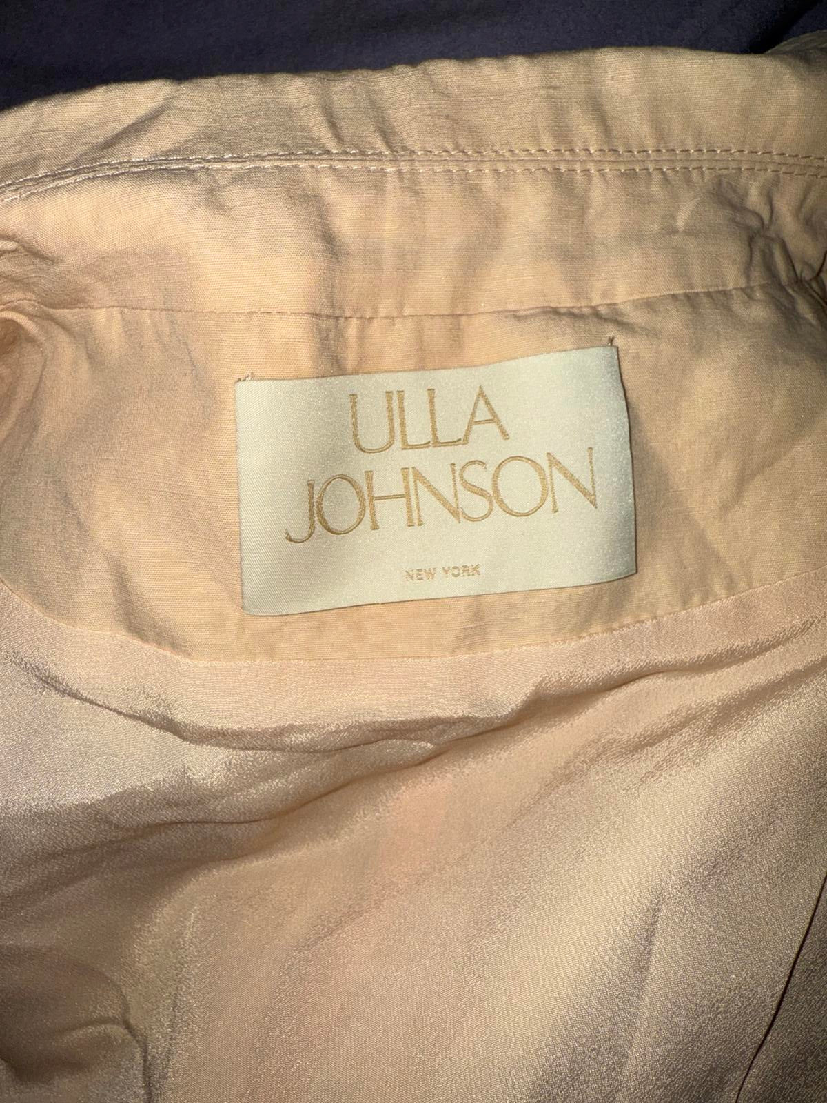 Ulla Johnson Sleeveless Peplum Blazer Vest, size Large
