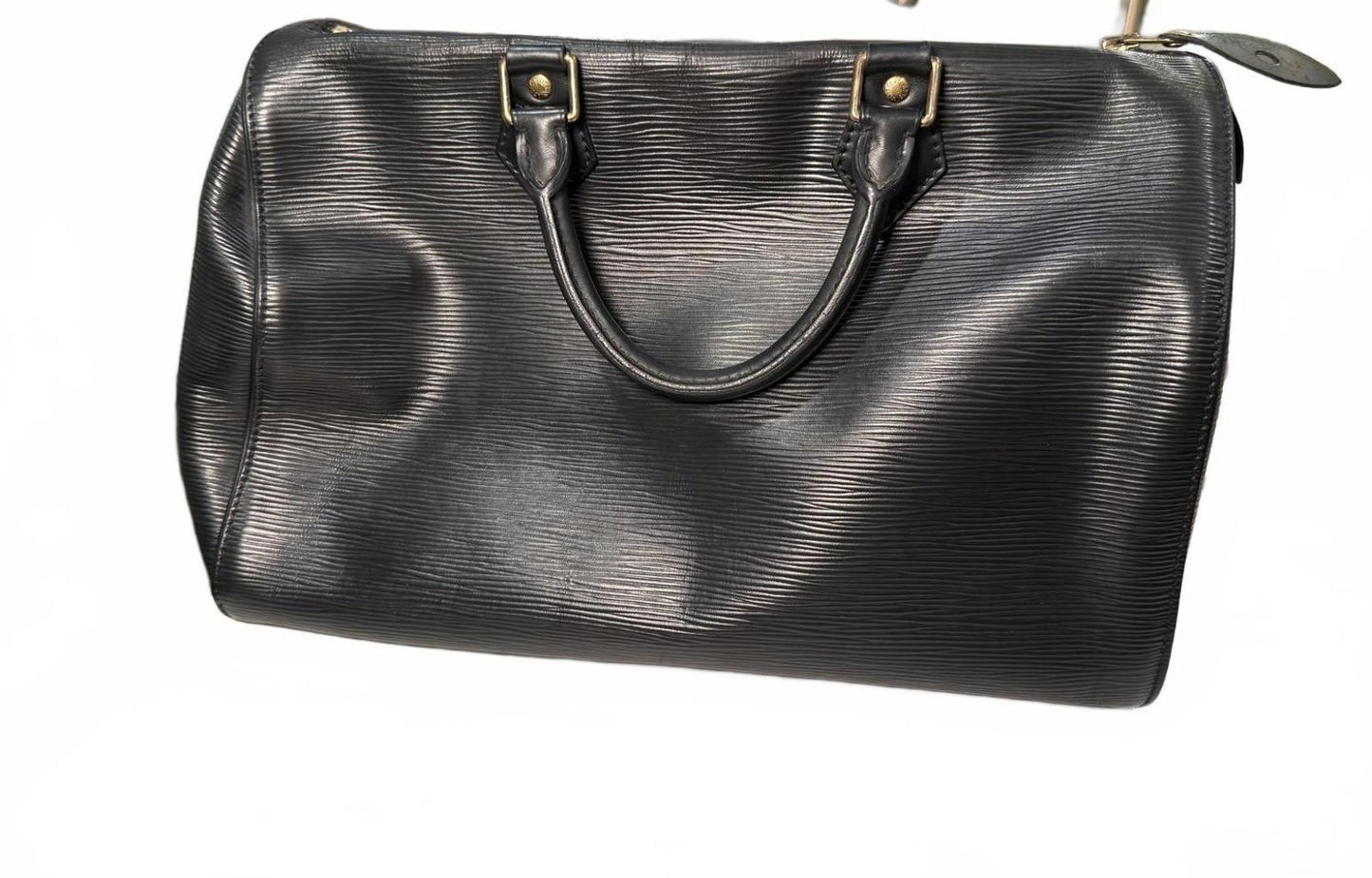 Louis Vuitton Black Epi Leather Speedy 35