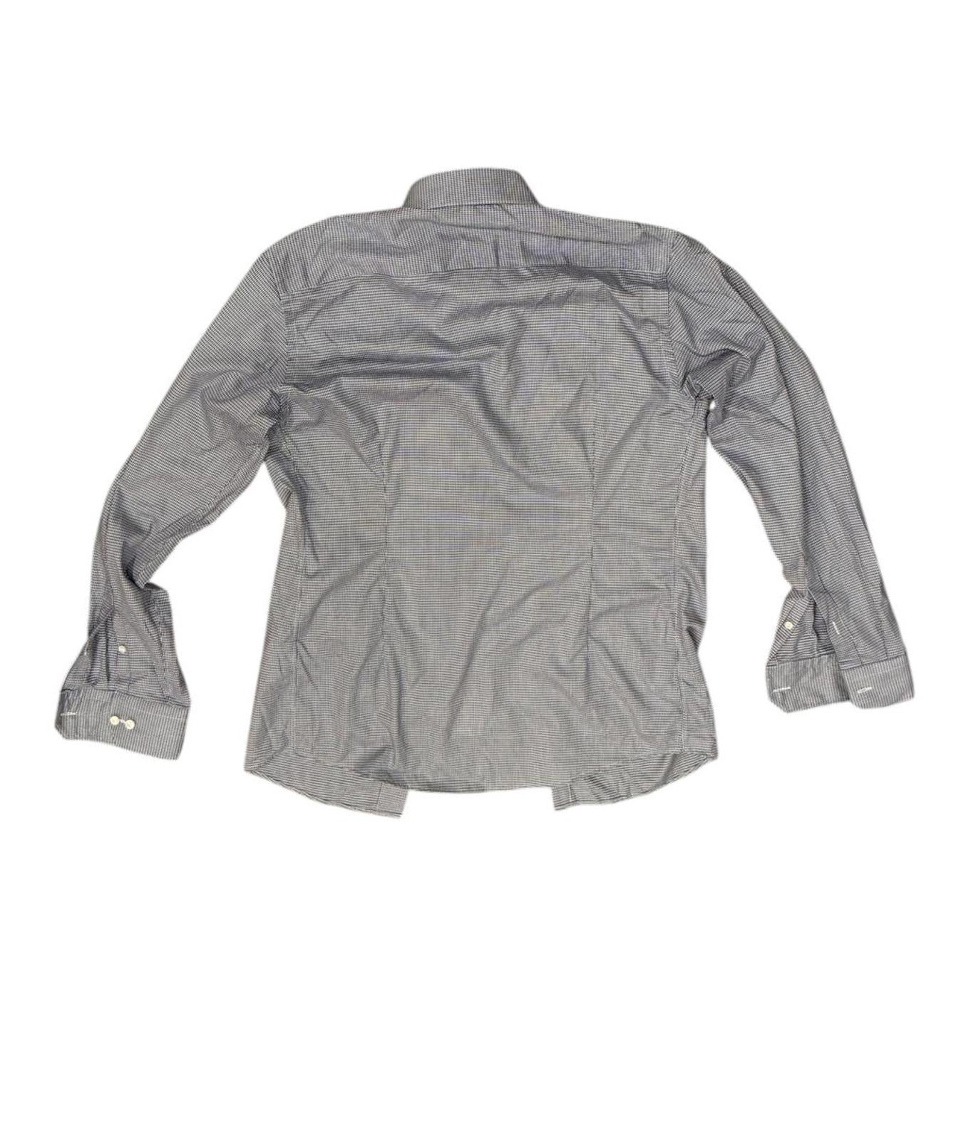 New Eton Men's Slim Fit Navy Blue Dress Shirt 15.5" Collar 39 EU Size