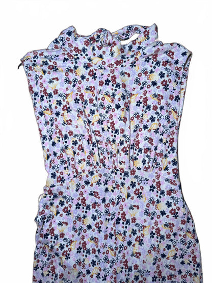 Free People Floral Print Women's Jumpsuit, Medium