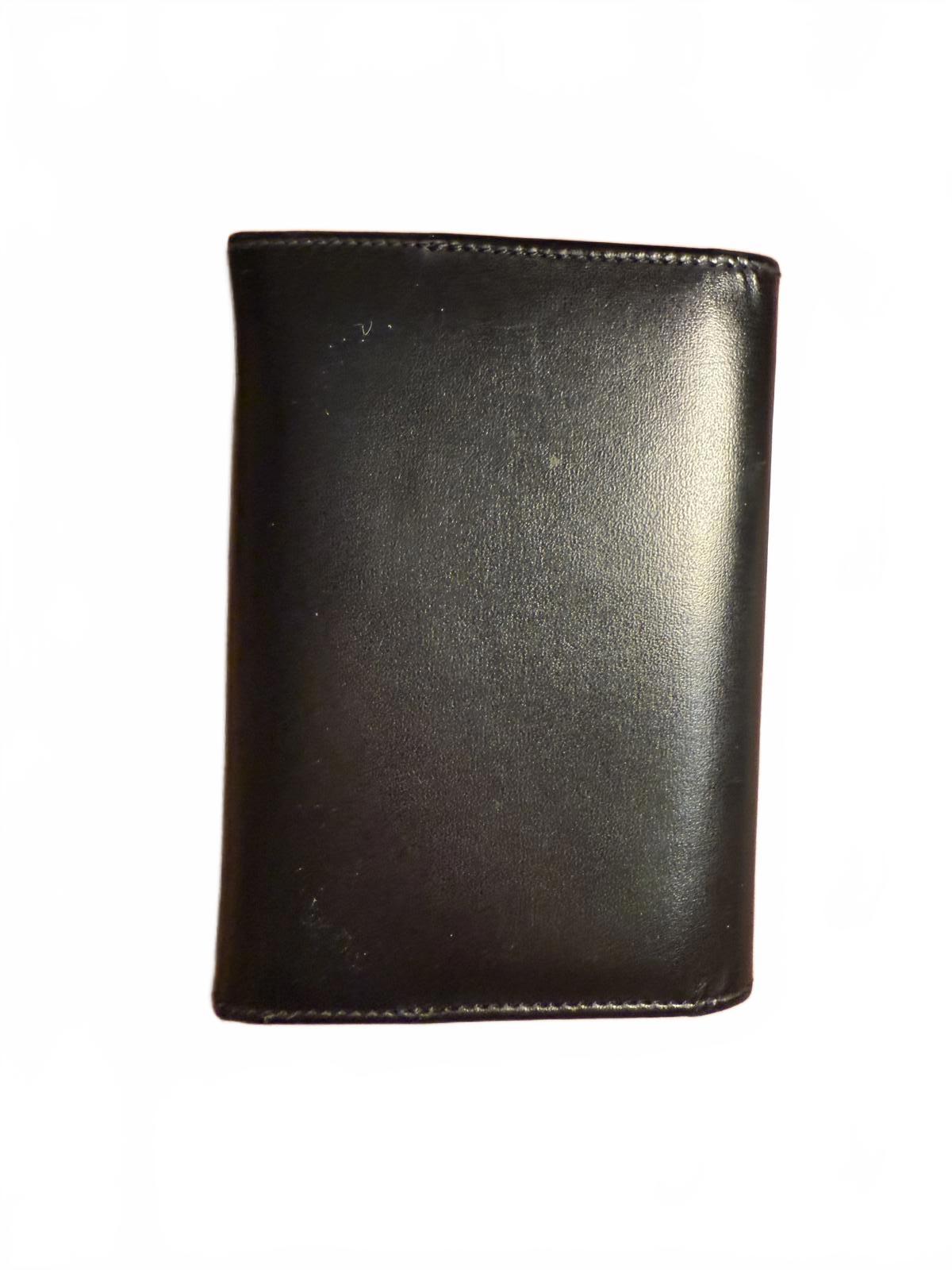 Cartier Paris Men's Black Leather Wallet