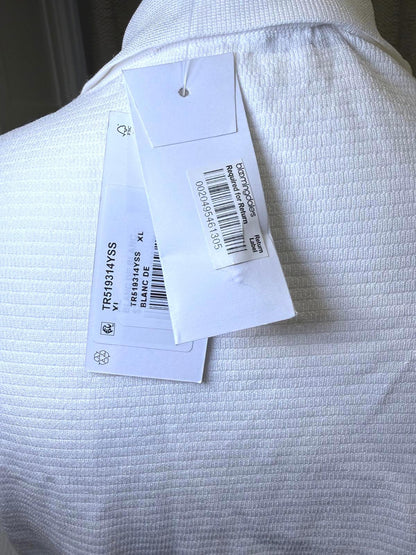Derek Lam 10 Crosby Pansy Henley Top, XL NWT