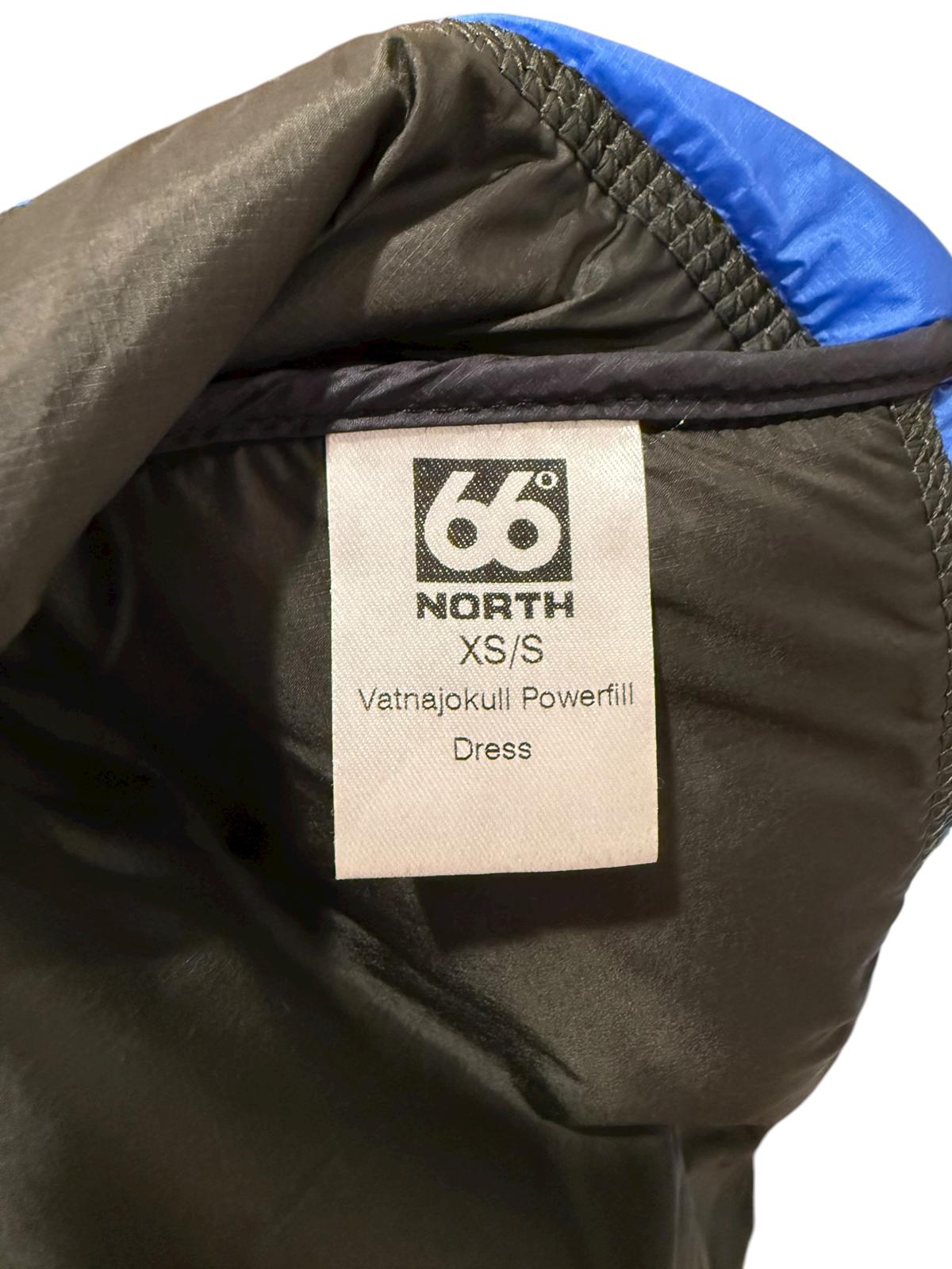 Ganni 66 North Colorblock Puffer Coat, Size Small