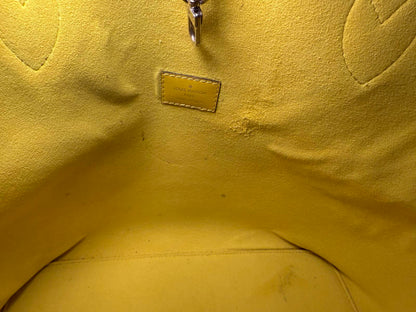 Louis Vuitton Yellow Epi Leather Neverfull MM