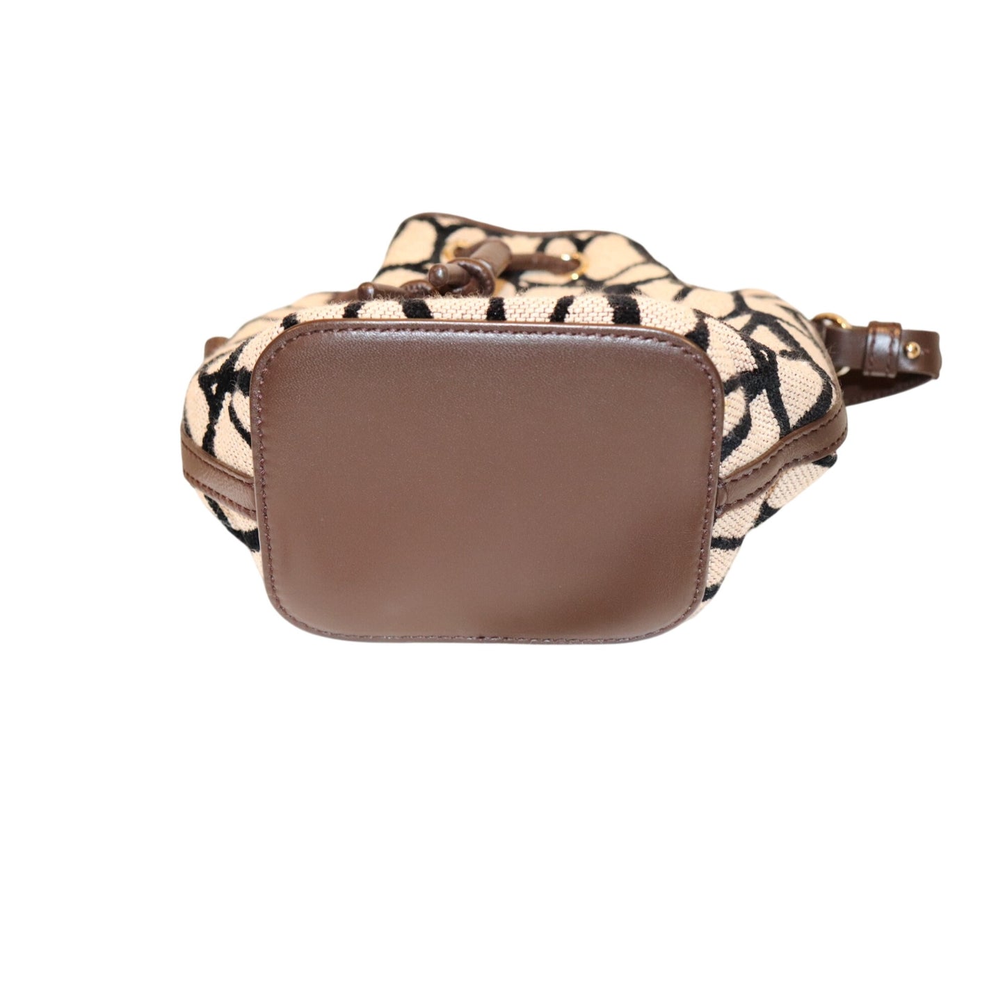 Valentino Garavani Mini Toile Iconographe Bucket Bag