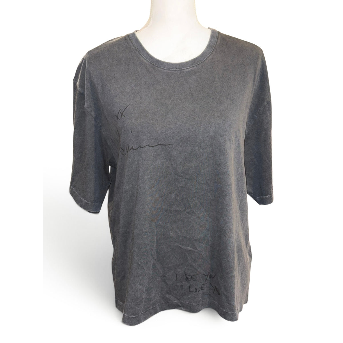 Anine Bing Rudy Empowerment Signed T-Shirt, Small NWT