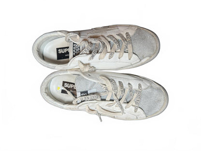 Golden Goose White Star Sneakers, EU 37/US 7