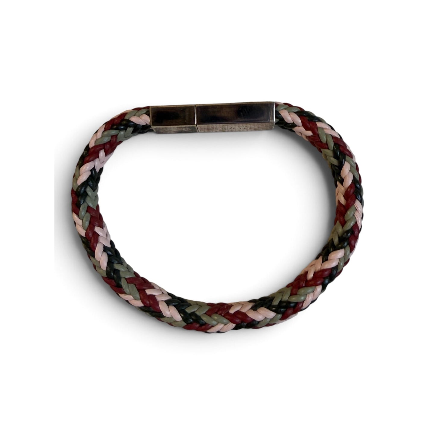 Bottega Veneta Braided Leather Bracelet In Box, New