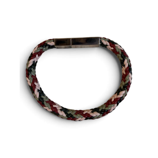 Bottega Veneta Braided Leather Bracelet In Box, New