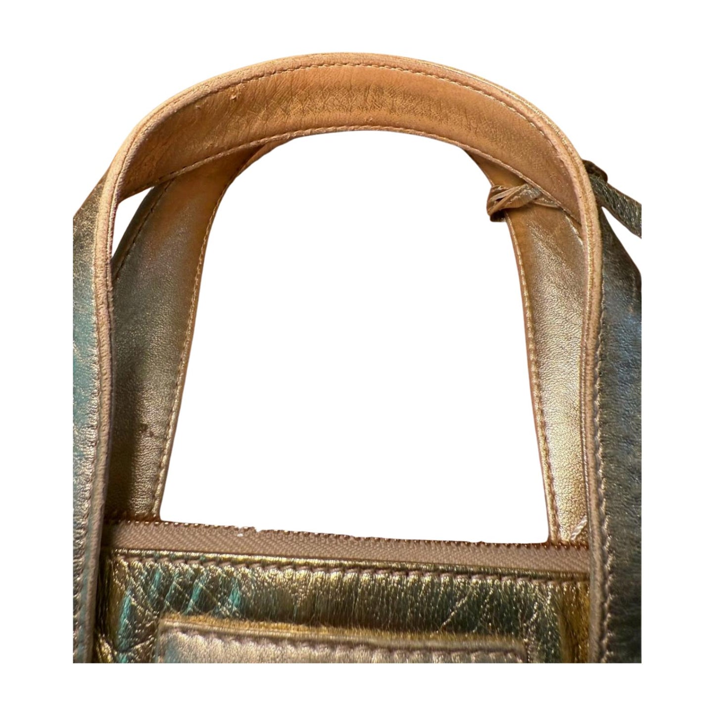 Loewe Metallic Leather Tote Bag