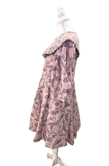 Sindiso Khumalo Net Sustain Pleated Cotton Dress, size 10 NWT