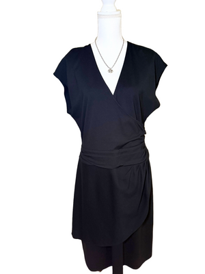 Christian Siriano for J. Jill Black Dress, Size Large