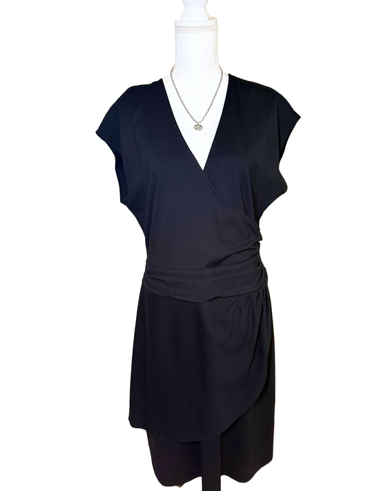 Christian Siriano for J. Jill Black Dress, Size Large
