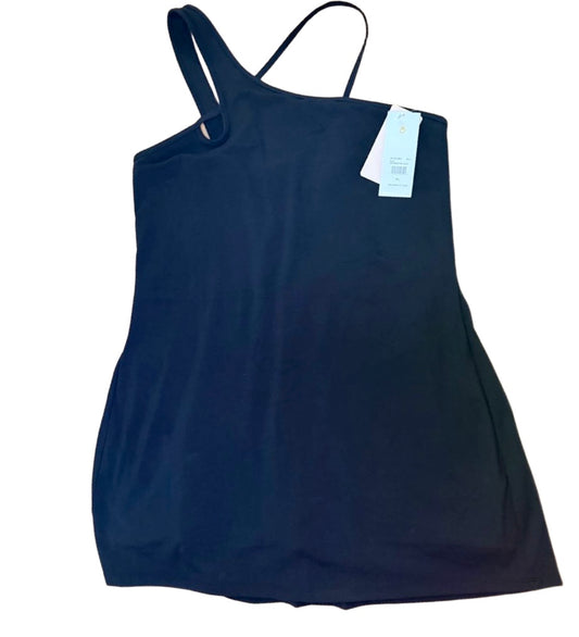 New Spiritual Gangster Black KACI Asymmetric Acti Athletic Dress