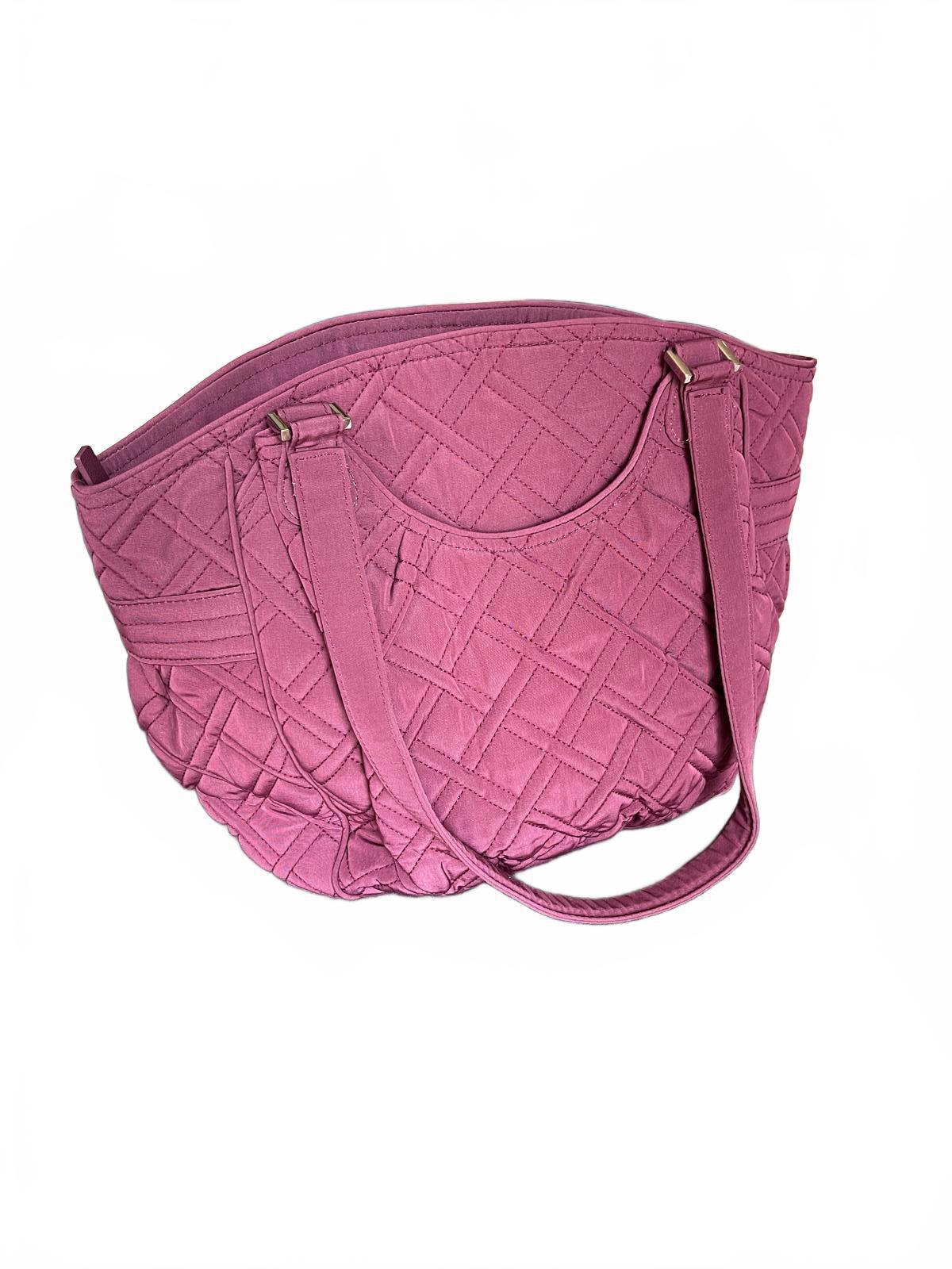 Vera Bradley Quilted Pink Tote Bag