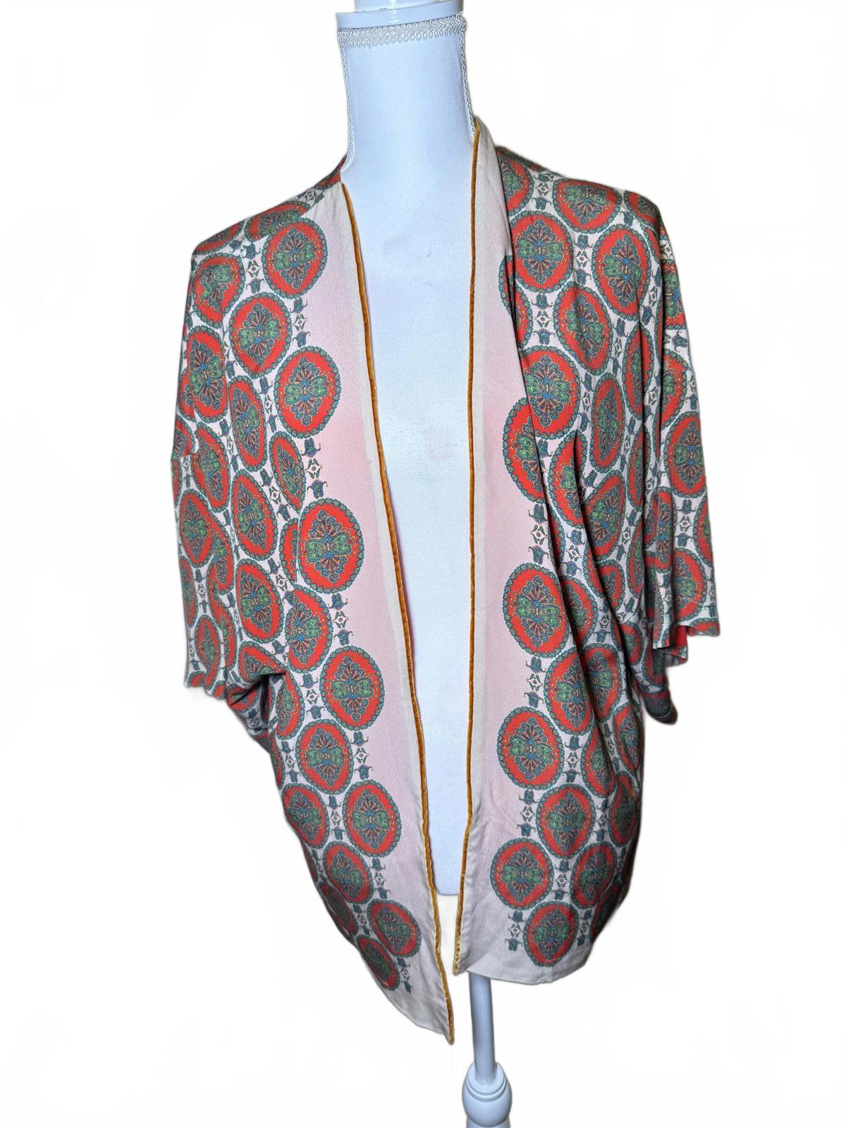 New Etro Silk Cardigan, one size