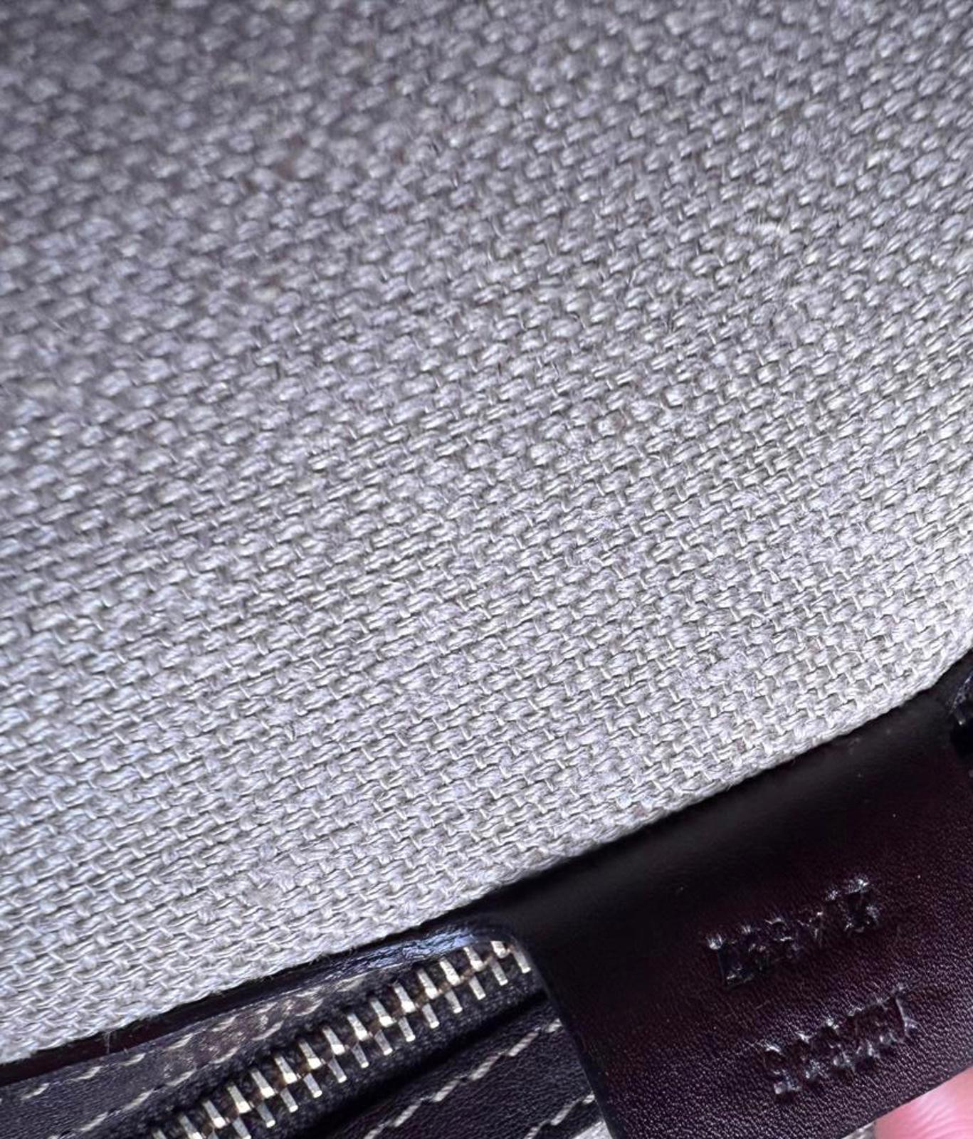 Vintage Gucci Horsebit Tote Bag Canvas Beige